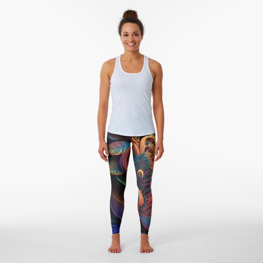 Discover Neon Patterns Leggings