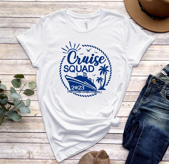 Discover Cruise Squad 2023 Matching Vacation Shirts