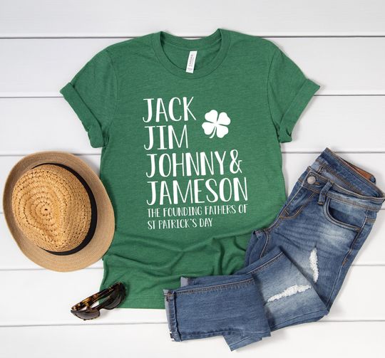 Discover Jack Jim Johnny & Jameson St. Patrick's Day Shirt