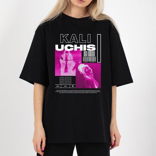 Discover Kali Uchis- Sin Miedo unisex T-Shirt, RNB Shirt, Reggaeton Shirt