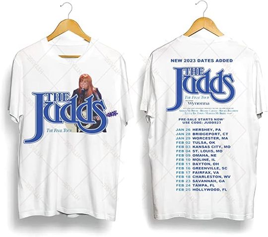 Discover The Judds 2023 Final Concert Shirt