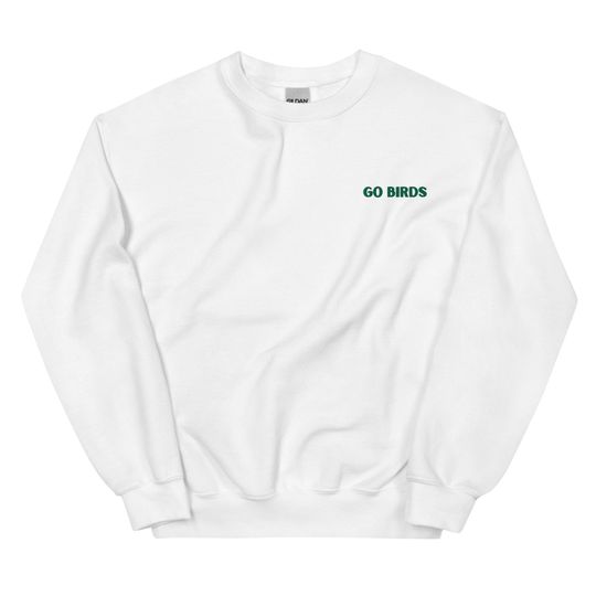 Discover Eagles Football Embroidered Sweatshirt, GO Birds