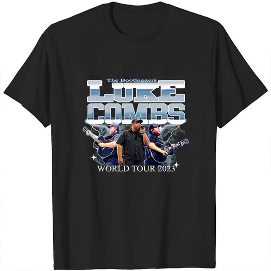 Discover Luke Combs World Tour 2023 T Shirt, Luke Combs Tour Shirt