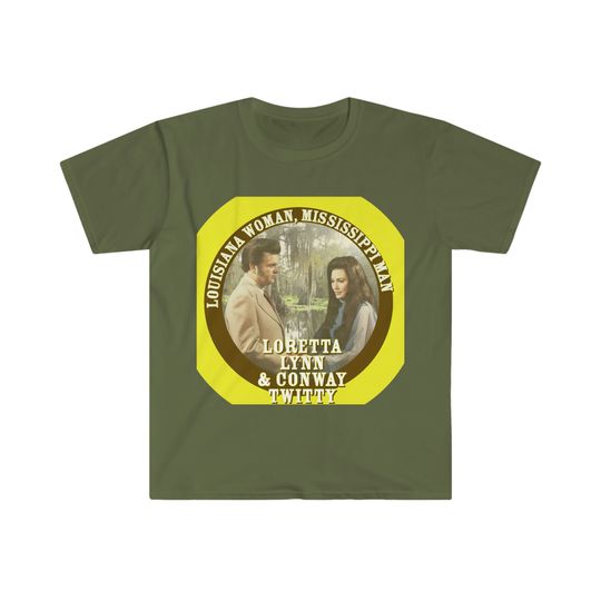 Discover Loretta Lynn, Conway Twitty Tee, Loretta & Conway Unisex Softstyle T-Shirt