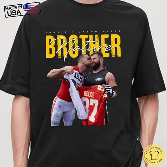 Discover Kelce Brothers Football T-shirt