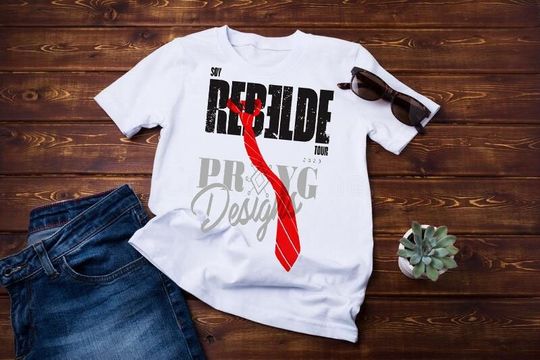 Discover Soy Rebelde 2023 Tour T-Shirt