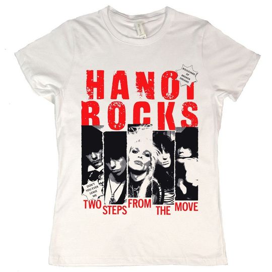Discover Hanoi Rocks Two Steps Women's T-Shirt