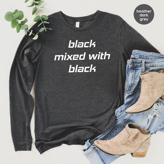Discover BLM Long Sleeve Shirt, Black History Long Sleeve Shirt, Black Lives Gifts