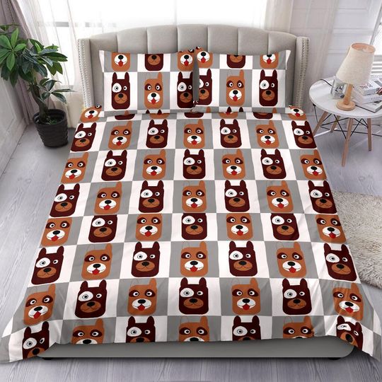 Discover Dog Duvet Cover, Bedroom Decor Bedding, Bedding Set