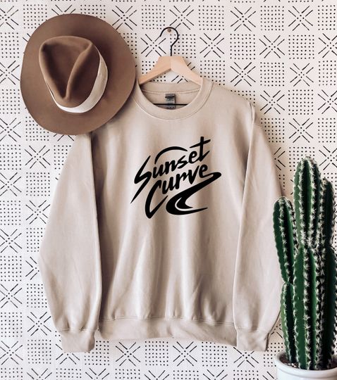 Discover Sunset Curve band Sweatshirt, Julie and the phantoms Sweatshirt