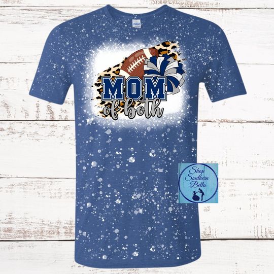 Discover Football Cheer Mom Shirt for Both Kids