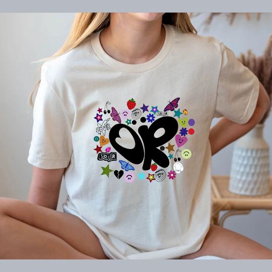Discover Olivia Rodrigo Inspired Sour Album T-Shirt
