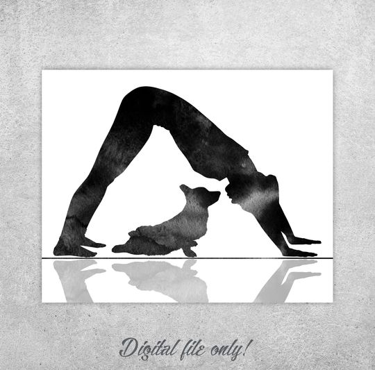 Discover Yoga Wall Art Poster