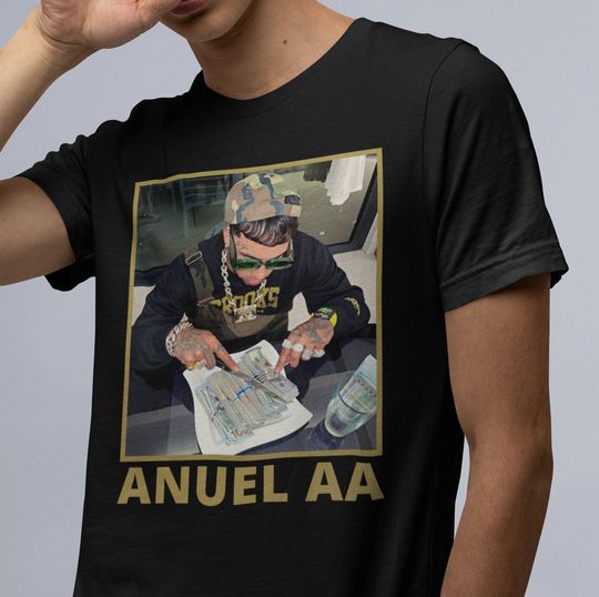 Discover Anuel AA Dinero T-Shirt, Anuel AA T-Shirt, Reggaeton Shirt, Rapper Shirt