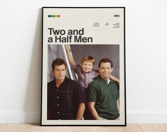 Discover Two and a Half Men Poster