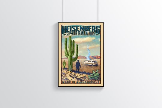 Discover Breaking Bad TV Series Wall Decor