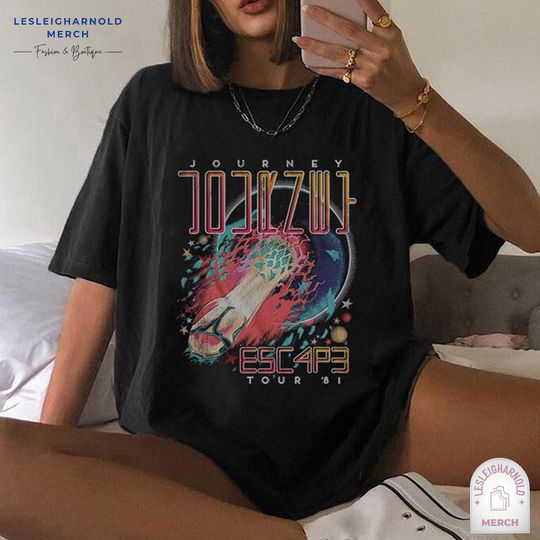 Discover Rock Shirt, Journey Shirt, Rock Band Vintage Concert Shirt