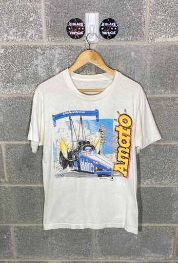 Discover Vintage 1990s Joe Amato Drag Racing Terminator Tour VTG Graphic T-Shirt