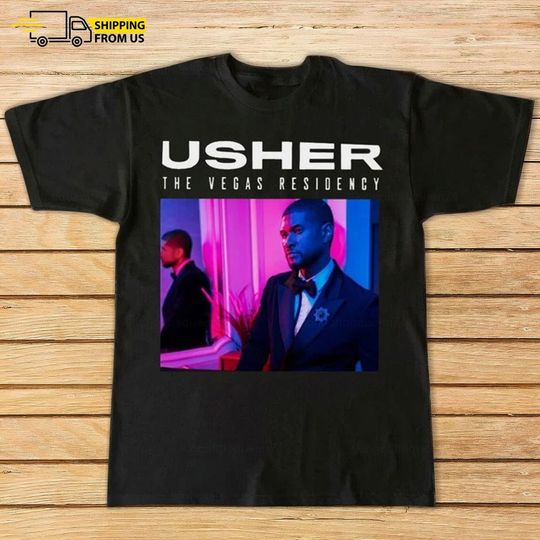 Discover Usher Tour 2023 T-Shirt, Usher Music Concert 2023 Shirt
