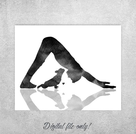 Discover Yoga Wall Art Poster