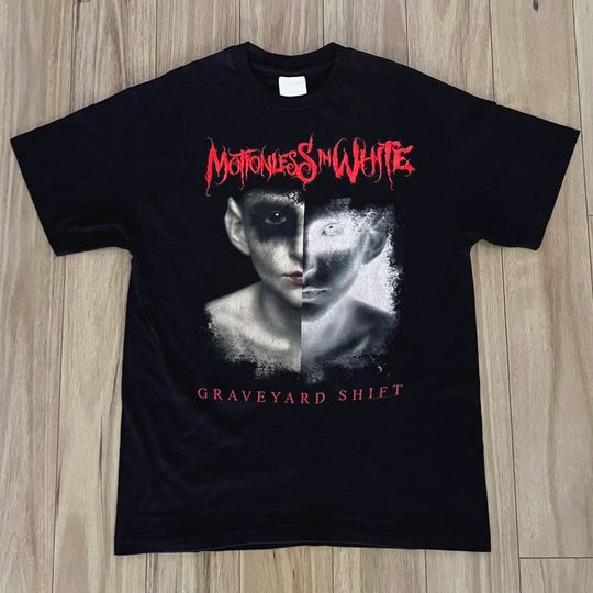Discover Motionless In White Graveyard Shift Tee, Motionless in White Band Shirt