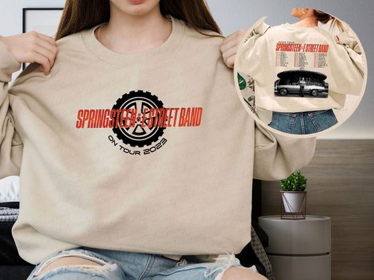 Discover Springsteen E Street Band Tour T-Shirt