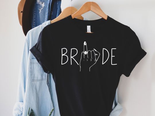 Discover Bride Shirt, Bride To Be Gift, Bridal Party Shirts, Bachelorette Party T-Shirt