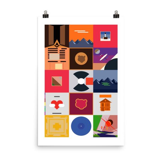 Discover Kanye Album Poster