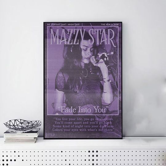 Discover Vintage Mazzy Star Fade Into You Poster