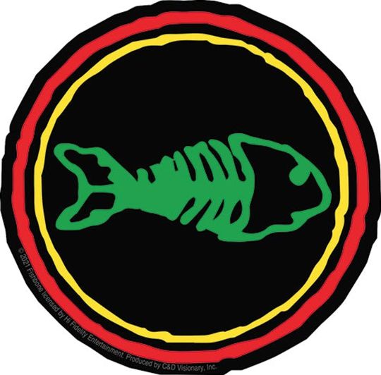 Discover Fishbone Logo Vinyl Sticker | Officially Licensed | High Quality Band Merchandise | Rock Stickers | Music Sticker