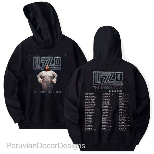 Discover Lizzo The Special Tour 2023 Hoodie