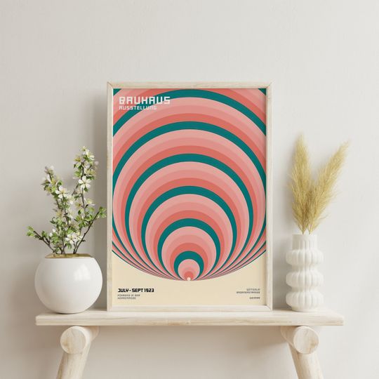 Discover Large Bauhaus Exhibition Poster
