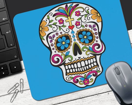 Discover Sugar Skull Mouse Pads