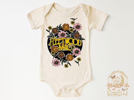 Discover Pop Rock Baby Onesie - Classic Rock Band - Cute Music Band Infant Bodysuit
