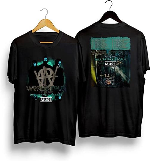Discover The Muse Tshirt, Will Of The People Tour 2023 Shirt, The Muse Band Tour 2023 Graphic Tee