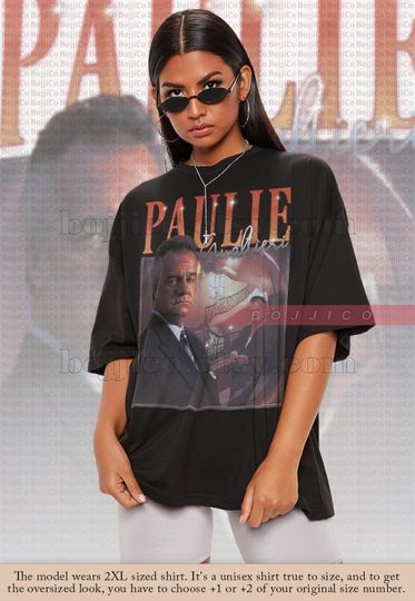 Discover PAULIE GUALTIERI Shirt, Paulie The Sopranos Shirt, James Gandolfini Shirt