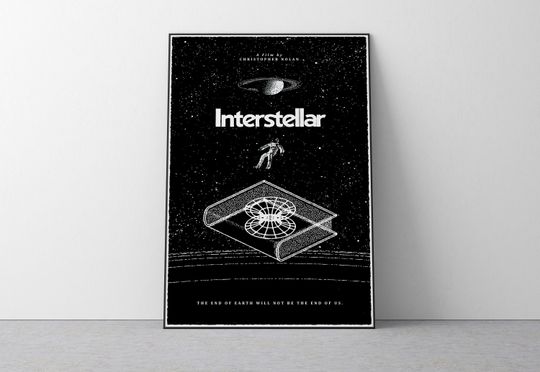Discover Interstellar Poster - Wall Art by Christopher Nolan