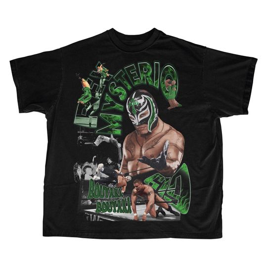 Discover Rey Mysterio Vintage Style T-Shirt