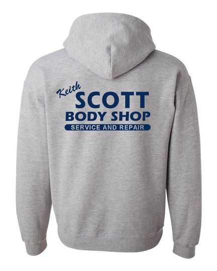 Discover One Tree Hill Keith Scott Body Shop Hoodie
