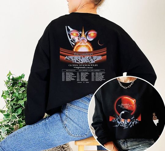 Discover The Weeknd Tour 2023 Shirt, After Hours Til Dawn Sweatshirt