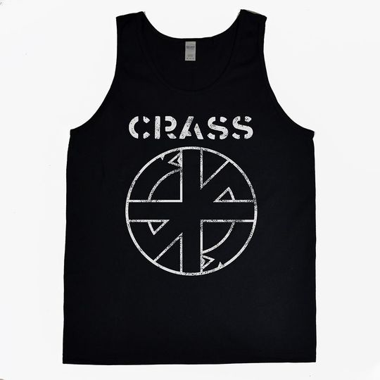 Discover Crass Logo Mens Tank Top