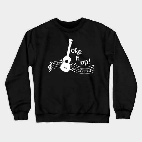 Discover Uke It Up Ukulele Hawaii Tropical Gift Ukulele Player Sweatshirt