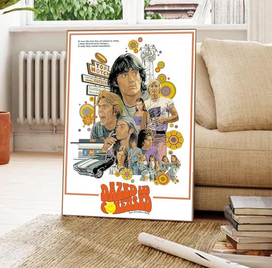 Discover Dazed and Conewsed Movie 70s Poster
