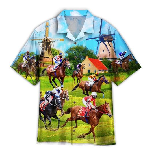 Discover Kentucky Derby Horse Racing We Love Aloha Hawaiian Shirts