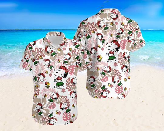 Discover Snoopy Hawaiian Shirt, Snoopy Hawaiian Shirt, Summer Hawaii Shirt, Beach Shirt