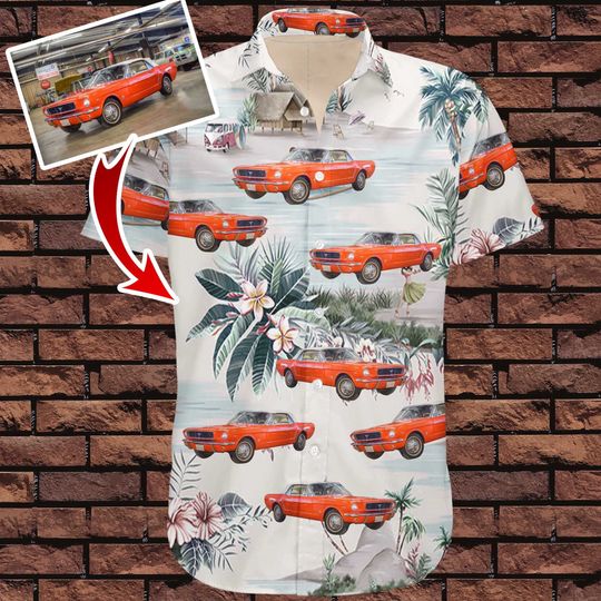 Discover Personalized Car Photo Hawaiian Shirt