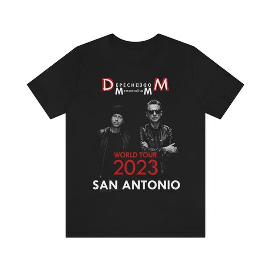 Discover Memento Mori Depeche Mode 2023 T-Shirt, 2023 World Tour Concert in San Antonio