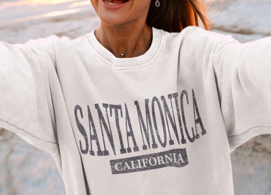 Discover Santa Monica Beach Vacation Sweatshirt