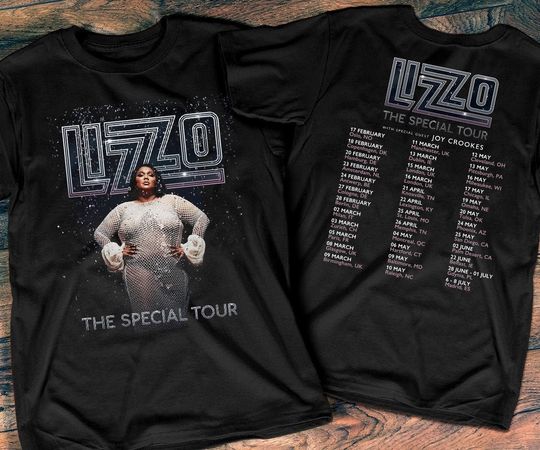 Discover 2023 Music Tour Shirt, Lizzo Special World Tour 2023 Concert T-Shirt