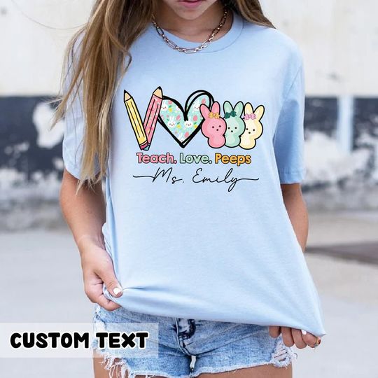 Discover Easter Teacher Shirt, Custom Teacher Shirt